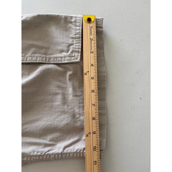 Carhartt Force Men Size 32 Brown Ripstop Relaxed Fit Outdoor Utility Cargo Short - Picture 9 of 12
